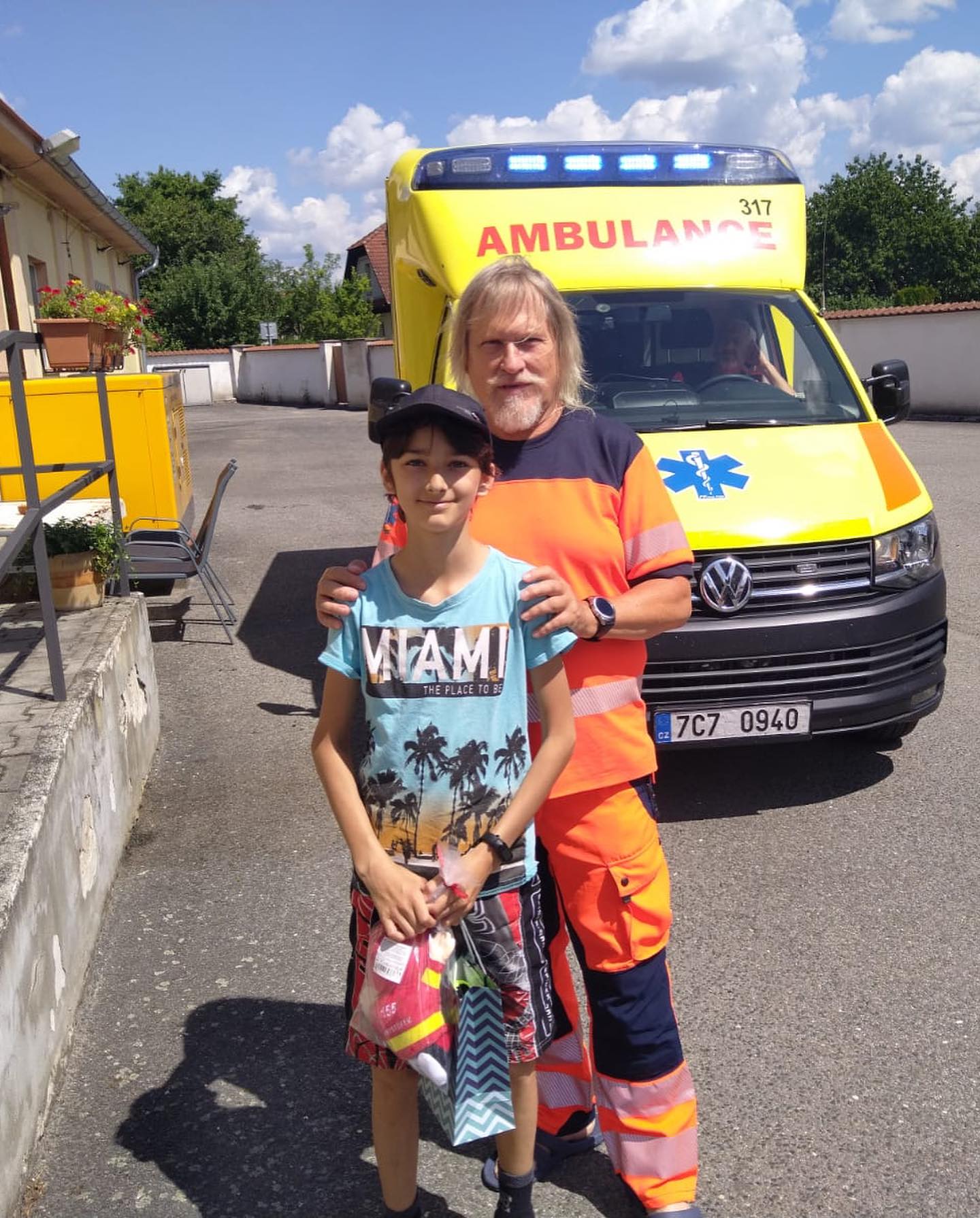 David zachránil tonoucího